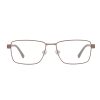 Mens Business Square Metal Eyeglasses 210293 C2 1